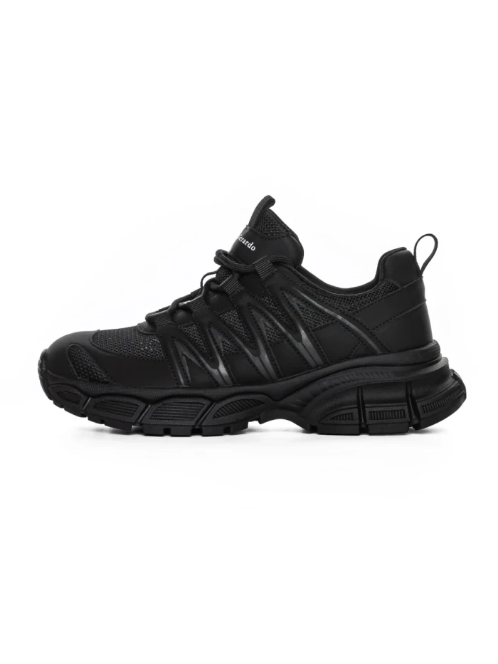 Pantofi Sport Dama din piele naturala 2382-1 BLACK | FRANCO GERARDO