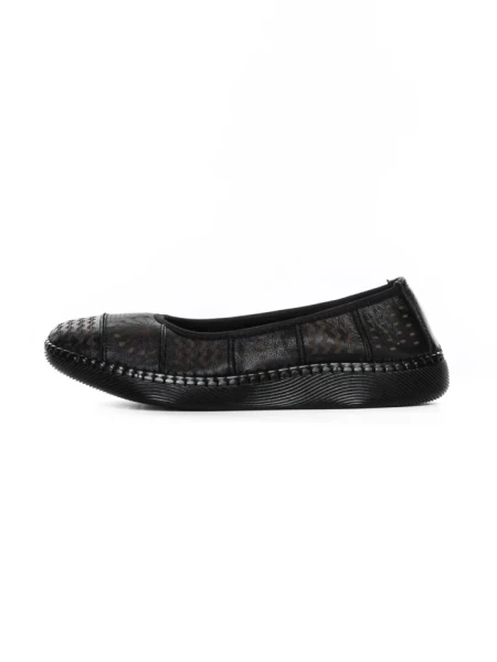 Balerini Dama din piele naturala 2211-2 BLACK | BERLINER