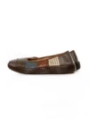 Balerini Dama din piele naturala 2211-1 APRICOT-GREEN | BERLINER