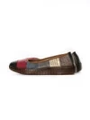 Balerini Dama din piele naturala 2211-1 BLACK-RED | BERLINER