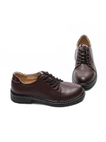 Pantofi Casual Dama din piele naturala 3218Q03 WINE | FORMAZIONE