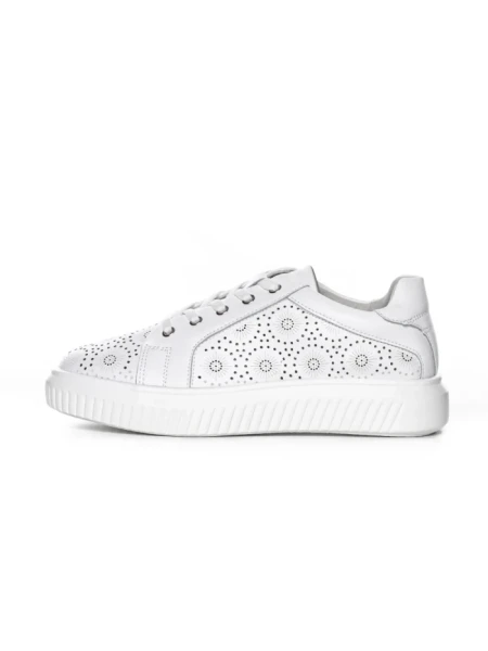 Pantofi Casual Dama din piele naturala KD87983 WHITE | BERLINER