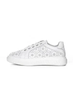 Pantofi Casual Dama din piele naturala KD87983 WHITE | BERLINER