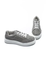 Pantofi Casual Dama din piele naturala KD87983 GREY | BERLINER
