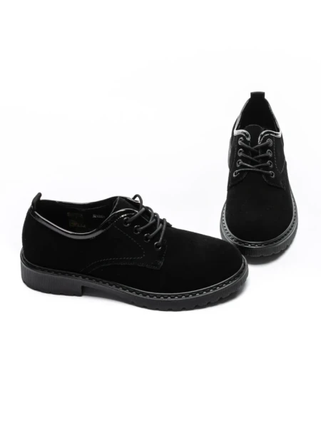 Pantofi Casual Dama din piele naturala 3218H01 BLACK | FORMAZIONE