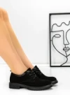 Pantofi Casual Dama din piele naturala 3218H01 BLACK | FORMAZIONE