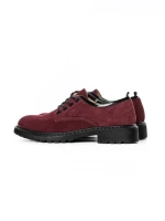 Pantofi Casual Dama din piele naturala 3218H01 WINE | FORMAZIONE