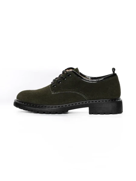 Pantofi Casual Dama din piele naturala 3218H01 GREEN | FORMAZIONE