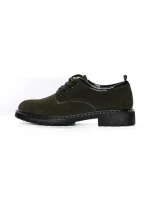 Pantofi Casual Dama din piele naturala 3218H01 GREEN | FORMAZIONE
