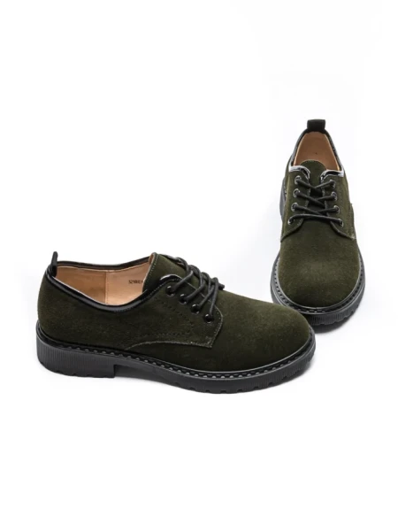 Pantofi Casual Dama din piele naturala 3218H01 GREEN | FORMAZIONE