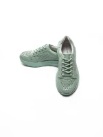 Pantofi Casual Dama din piele naturala K250-1 GREEN | GALLOP