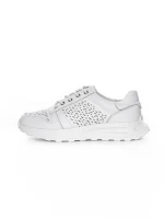 Pantofi Casual Dama din piele naturala K250-1 WHITE | GALLOP