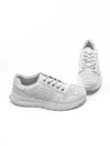 Pantofi Casual Dama din piele naturala K250-1 WHITE | GALLOP