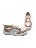 Pantofi Casual Dama din piele naturala KD87982 PINK | GALLOP