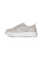 Pantofi Casual Dama din piele naturala KD87982 CREAM | GALLOP