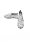Balerini Dama din piele naturala K242-4 WHITE | GALLOP
