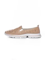 Balerini Dama din piele naturala K242-4 PINK | GALLOP
