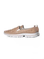 Balerini Dama din piele naturala K242-4 PINK | GALLOP
