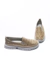 Balerini Dama din piele naturala K242-4 APRICOT | GALLOP