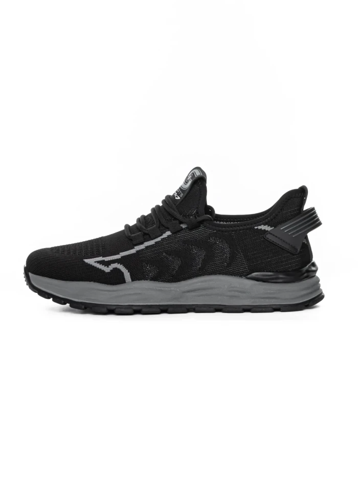 Pantofi Sport Barbati din piele naturala D033 BLACK | MELS