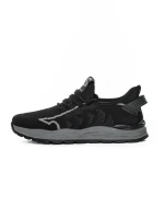 Pantofi Sport Barbati din piele naturala D033 BLACK | MELS