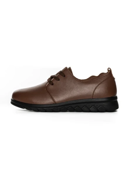 Pantofi Casual Dama din piele naturala 231151 BROWN | GALLOP