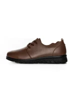 Pantofi Casual Dama din piele naturala 231151 BROWN | GALLOP