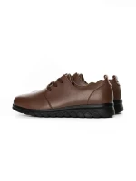 Pantofi Casual Dama din piele naturala 231151 BROWN | GALLOP