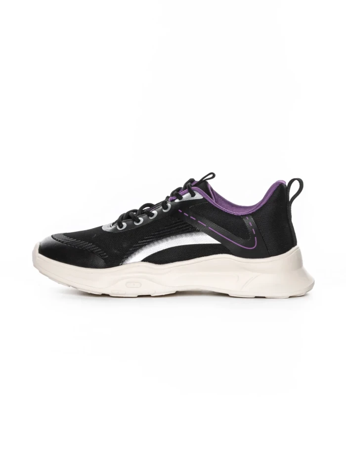 Pantofi Sport Dama din piele naturala 66916-5 BLACK | STEPHANO