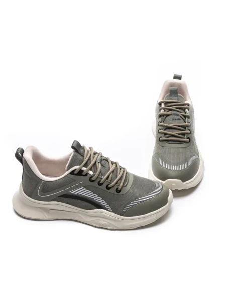 Pantofi Sport Dama din piele naturala 66916-5 KHAKI | STEPHANO