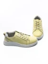 Pantofi Casual Dama din piele naturala K243-1 YELLOW | GALLOP