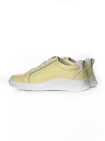 Pantofi Casual Dama din piele naturala K243-1 YELLOW | GALLOP