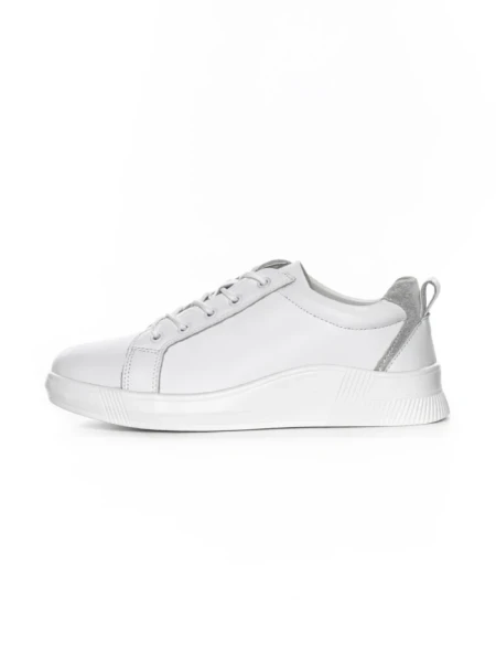 Pantofi Casual Dama din piele naturala K243-1 WHITE | GALLOP