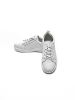 Pantofi Casual Dama din piele naturala K243-1 WHITE | GALLOP