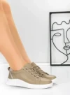 Pantofi Casual Dama din piele naturala K243-1 APRICOT | GALLOP