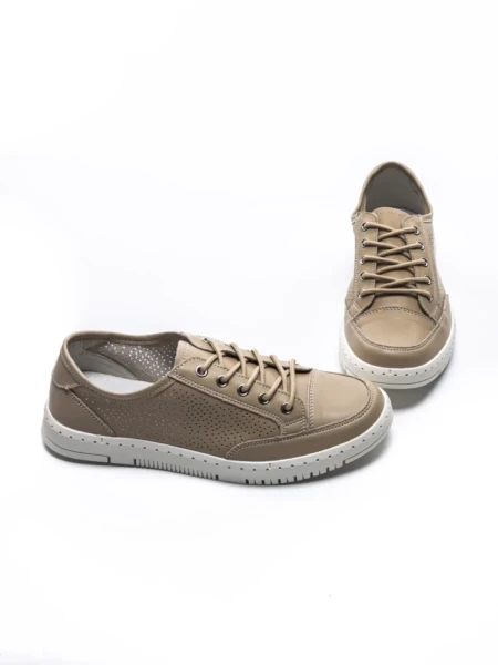 Pantofi Casual Dama din piele naturala K251-1 APRICOT | GALLOP