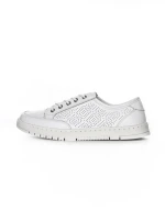 Pantofi Casual Dama din piele naturala K251-1 WHITE | GALLOP
