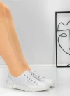 Pantofi Casual Dama din piele naturala K251-1 WHITE | GALLOP
