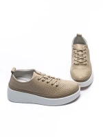 Pantofi Casual Dama din piele naturala K244-1 APRICOT | GALLOP
