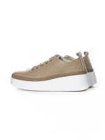 Pantofi Casual Dama din piele naturala K244-1 APRICOT | GALLOP