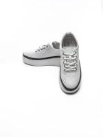 Pantofi Casual Dama din piele naturala K244-1 WHITE | GALLOP