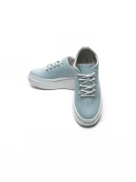 Pantofi Casual Dama din piele naturala K244-1 LIGHT BLUE | GALLOP