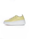 Pantofi Casual Dama din piele naturala K244-1 YELLOW | GALLOP