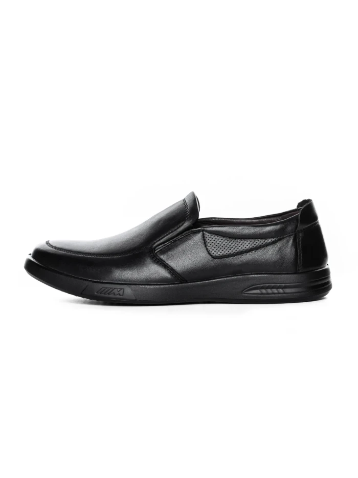 Mocasini Barbati din piele naturala 65772 BLACK | MELS