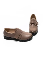 Pantofi Casual Dama din piele naturala 1753Q12 CAMEL | STEPHANO