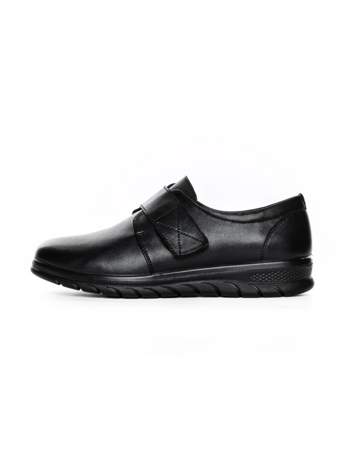 Pantofi Casual Dama din piele naturala 1753Q12 BLACK | STEPHANO