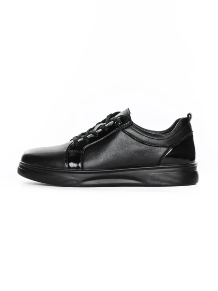 Pantofi Casual Dama din piele naturala 3113Q02 BLACK | STEPHANO