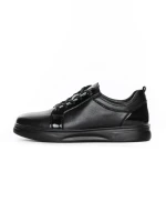 Pantofi Casual Dama din piele naturala 3113Q02 BLACK | STEPHANO