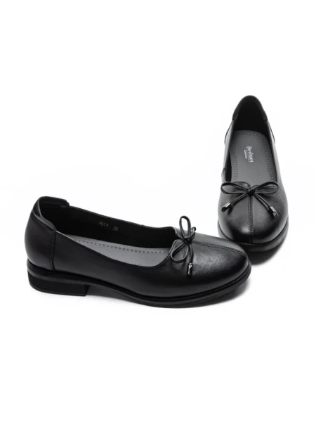 Balerini Dama din piele naturala 3651 BLACK | BERLINER