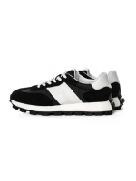 Pantofi Sport Barbati din piele naturala 68010 BLACK | STEPHANO